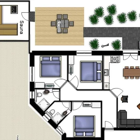 54-Grad-Ferienwohnung-Nord-01 * Grömitz